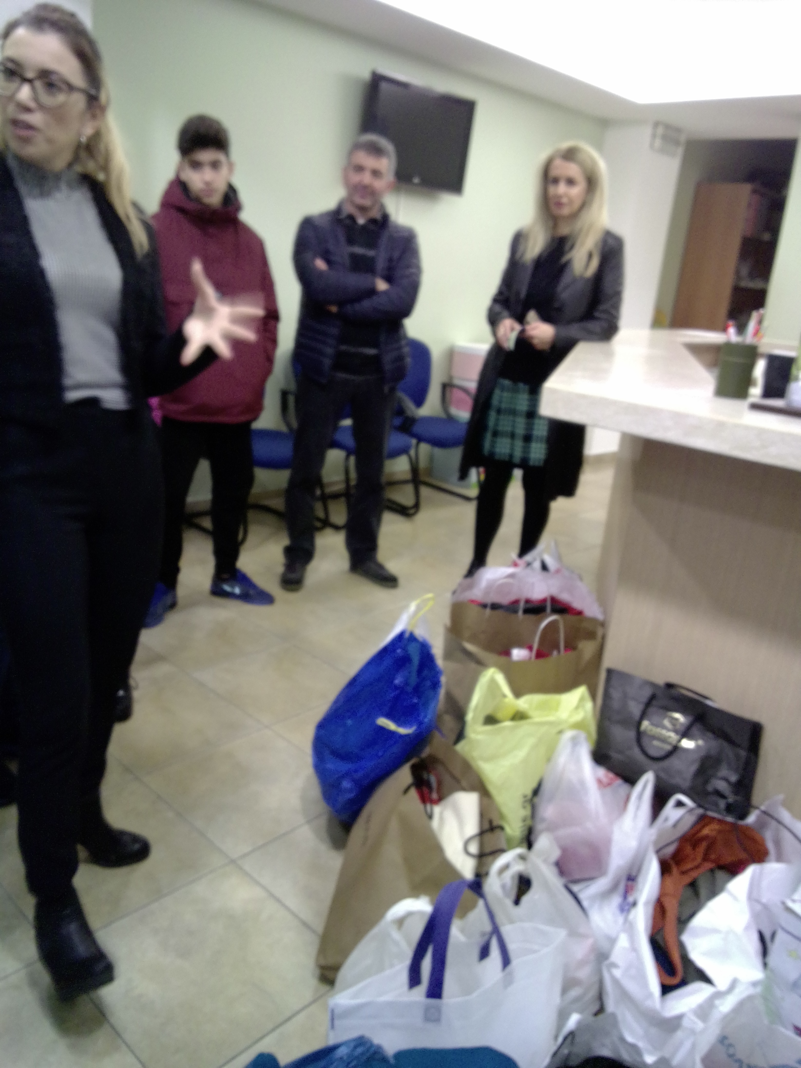 Χαμόγελο του Παιδιού -Προσφορά ειδών ένδυσης